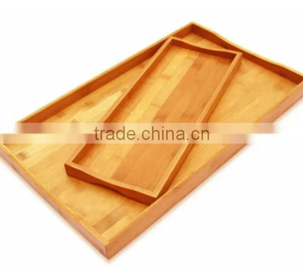 Bamboo Tea Tray,custom Printed Serving Tray,bamboo Bed Tray photo-2