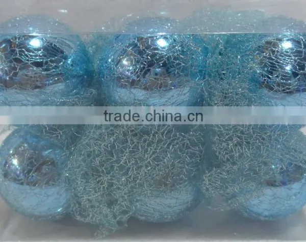 80MM Festival Decorative Transparent Christmas Ball photo-3
