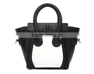 Popular Western Style Ladies PU Leather Bags Handbag OEM Women's Tote Hand Bag Wholesale photo-4