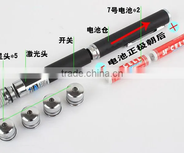 High Power 1MW 5MW 532nm Long Distance Green Laser Pointer Well In Market Cheap Laser Pen photo-3