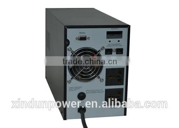 Xindun Power 12VDC to 220VAC 1KW Portable Electrical DC To AC UPS Uninterrupted Power Supply Inverter/1000W Backup UPS photo-2