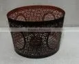 Brown Metal Candle Holders Votives for Religious Activity