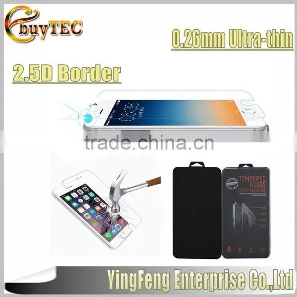 0.26mm Round Edge Premium Tempered Glass Screen Protector for Iphone 6 Plus for Apple Iphone 6S Glass Film photo-4