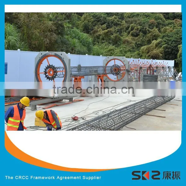 CNC Deformed Reinforcing Steel Bar Cage Welding Making Machine for Bridge photo-3