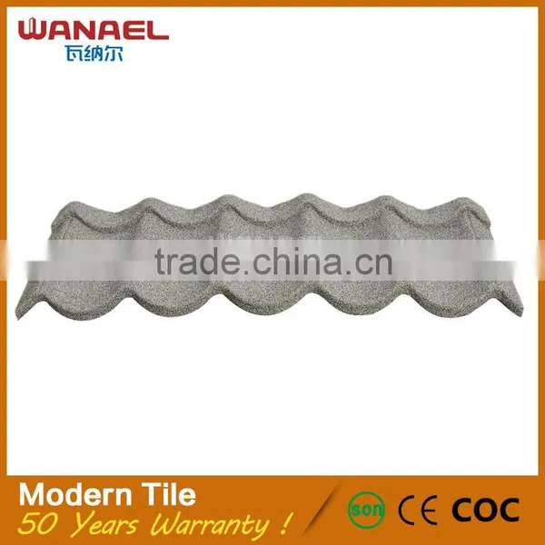 Wanael Insulated Colorful Stone Coated Metal Roof Tile photo-4
