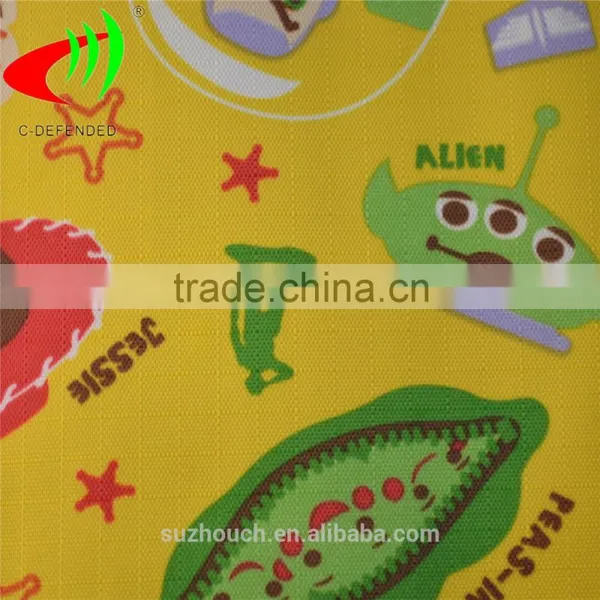 100 Poly Printed Oxford Fabric With Pvc Coated