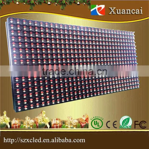 Dual Color Red&White P10 16x32 Dot Outdoorled Led Display Screen Module photo-2