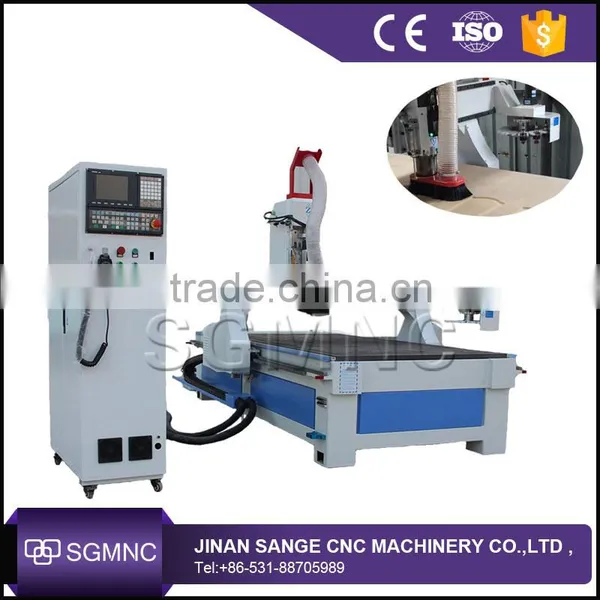 Cheap Wood Router Machine Price , Atc Cnc Router Wordworking Machine With Hsd Spindle 3kw Single Phase photo-4