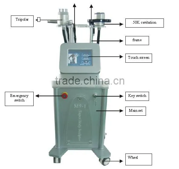 2015 Newest 40k Cavitation Rf Slimming Machine Slimming Machine For Home Use Ultrasonic Cavitation Machine Ultrasonic Cavitation Body Sculpting photo-3