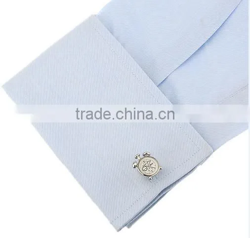 Classic Alarm Clock Cufflinks Watch Movement Cufflinks photo-3