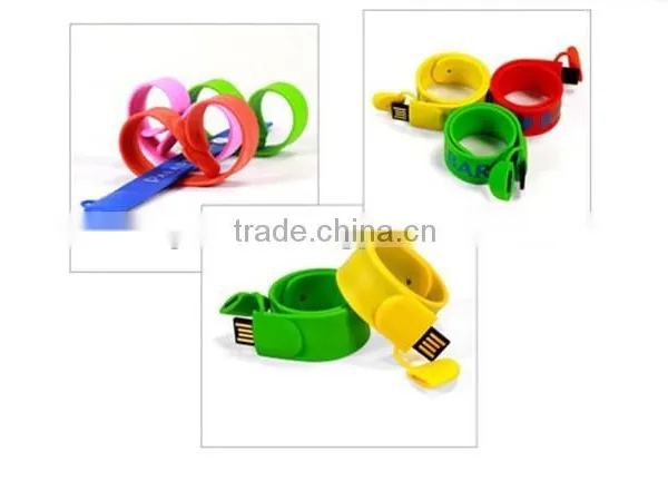 Wristband USB Flash Disk/bracelet Silicone 1gb,2gb,4gb,8gb,16gb,32gb Usb Stick,wholesale Usb Flash Drives photo-2