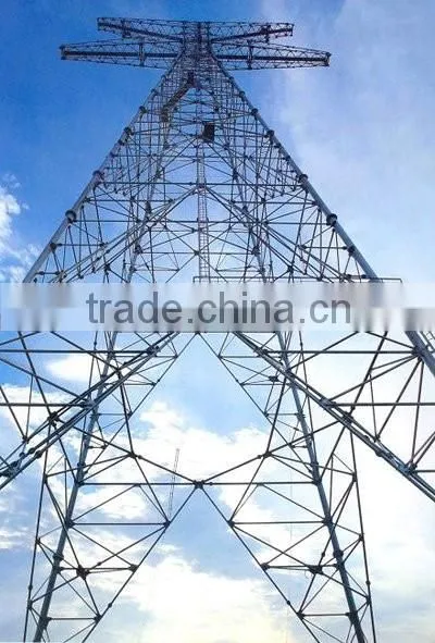 Hot-dipped Galvanized Telecom Tower Tower, Angular Tower, Tubular Tower photo-2