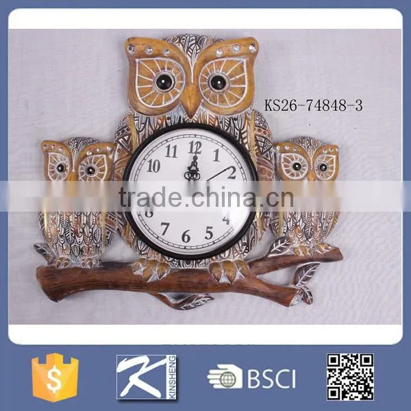 High Quality Manufacturer Supplier Poly Resin Owl Figurines