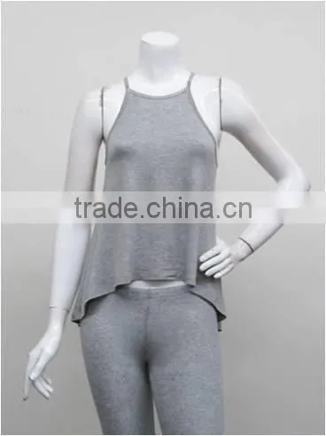 16 Latest Design Latest Top Designs for Women Sport Camisole Women Plain Spaghetti Strap Tank Top