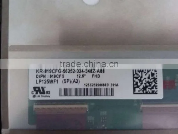 For Dell XPS 12 Black IPS EDP Laptop LCD Panel LP125WF1(SP)(A2) With Touch Screen Digitizer With DP/N 019CFG photo-2