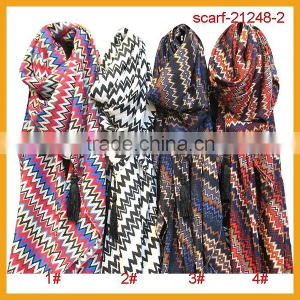 2014 Wholesale Fashionable Square Chiffon Scarf photo-4