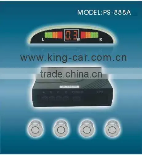 Garage Car Parking Sensor System 4 Backup Sensors PS-888-A