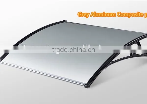 Best Sellling Easy Assembly DIY Polycarbonate Plastic Door Canopy Awning photo-3