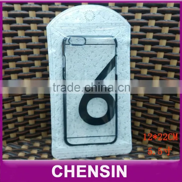Iphone 6 Plue Mobile Case Packaging/poly Bag/plastic Zipper Sleeve/transparent Packing photo-2