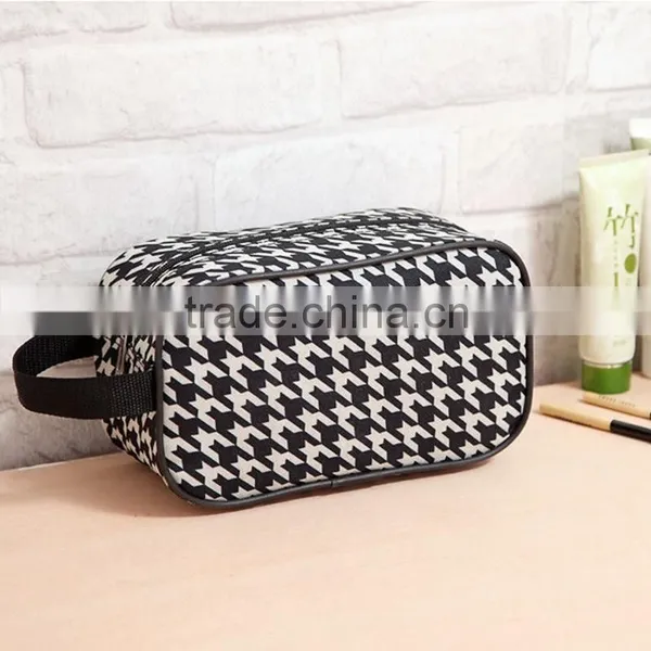 Hot Sales New Unisex Plaid Makeup Wash Bag photo-3