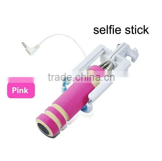 Monopod New Design 13.5 CM Length Wired Selfie Stick Mini photo-4