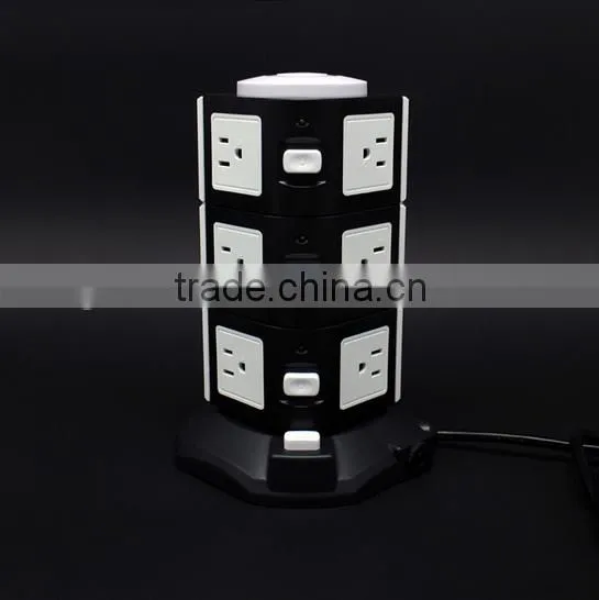 250v Universal Electrical Extension Multi Power Socket Outlet