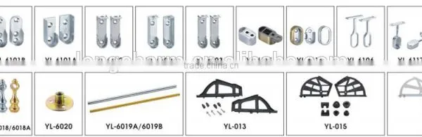 Wardrobe Metal Flange Tube Holder photo-3