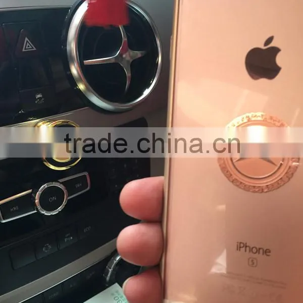 Luxurious Golden Car Mount Holder Ball Sticky Magnetic Stand China Cell Phone Mount for Car China Stock photo-5
