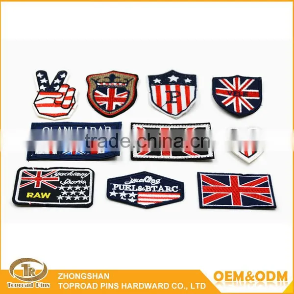 Wholesale Cheap Fashion Design Custom Embroidery Jacket Patch Dresses Patch Clothing Patches photo-2