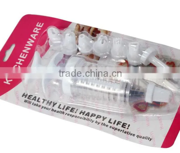 Icing Fondant Cake Decorating Tip Set Piping Syringe Model Tools photo-2