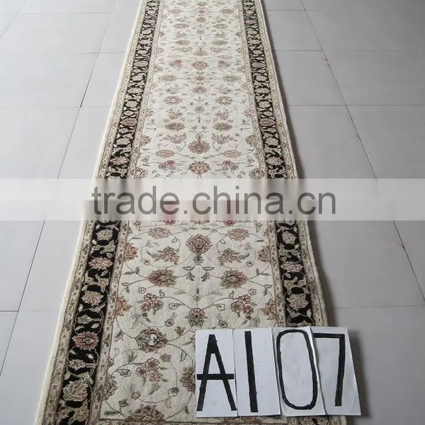 Pakistan Handmade Wool Corridor Carpet Tibetan Design Wool Runner Carpet Chinese Peking Wool Carpet photo-3