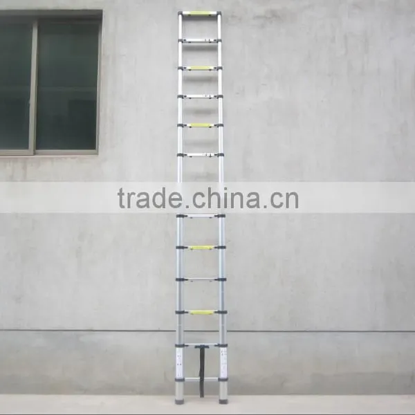 13 Steps Aluminium Telescopic Ladder ZT-A13 photo-2