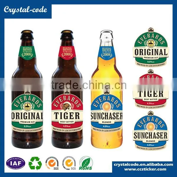 Used in Any Industry Emulsion-based Adhesive Multicolor Printing Hot-melt Beer Label photo-2