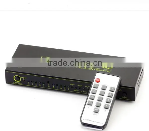 4x4 HDMI 3D HDTV HD 4K True Matrix 1.4 Switch Splitter 1080p 4 In 4 Out IR Remote photo-6