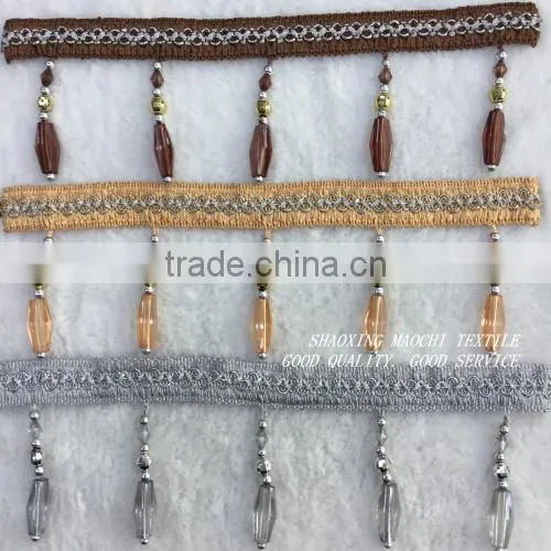 2015 New Design 100% Polester Curtain Lace, Accessories photo-2
