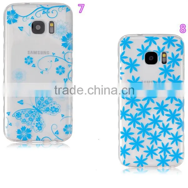 Painted Colored TPU Cover for Samsung Galaxy S7 Edge S7 Flowers Colorful Soft Tpu Case photo-6