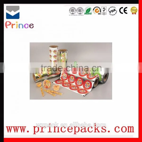 Plastic Food Packaging Film Printing Film Roll for Cake/bresd/biscuit/candy/coffee/sugar photo-6