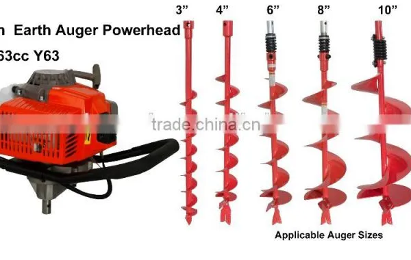 Thunderbay Y63 63CC Ground Hole Drill Earth Auger/ Tree Planting Hole Digger