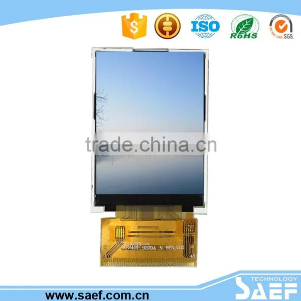 2.4 Inch MPU Interface Lcd Screen in China Lcd tv QVGA 240x320 Normal Viewing Angle TFT With TP photo-2