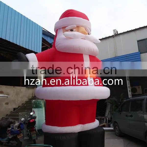 Giant Standing Christmas Santa for New Year Decoration photo-3