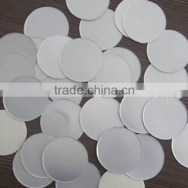 Round Customized Diameter Die Cut Induction Pressure-sensitive Liner photo-4