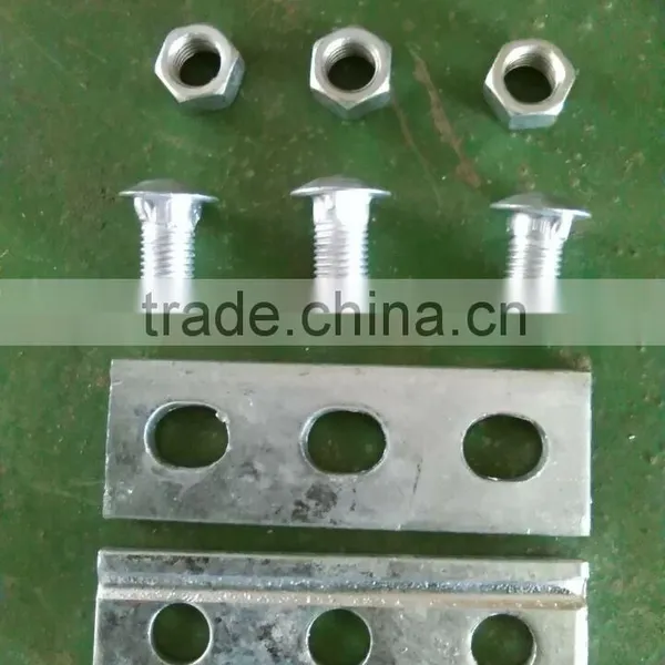 Suspension Clamp With 3 Bolts / Electric Galvanized Steel Cable Clamp photo-3