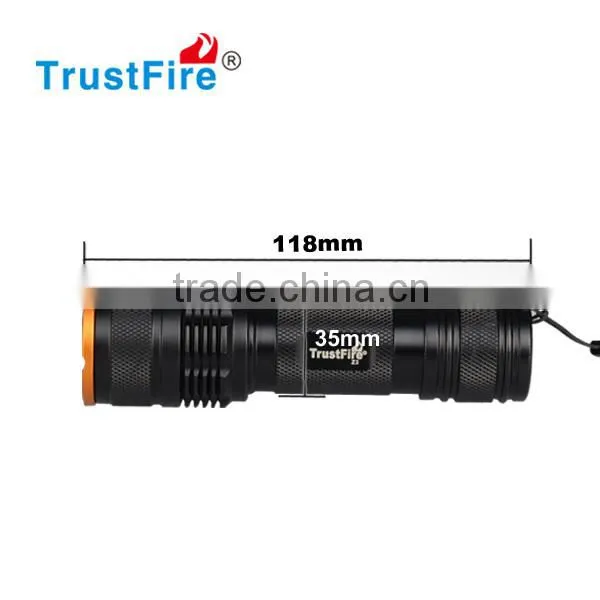 Beautiful Gift Trustfire Zoomable Pocket Flashlight Z3 Led Flashlight 1000LM With Small Aluminium Reflector Torch/flashlight photo-3