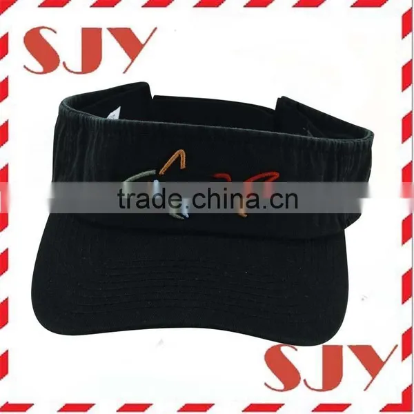 Black Wholesale Cheap Sun Visor Hats and Caps photo-3