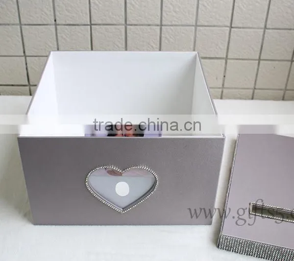 Excellent Large Wedding Card Boxes With Photo Frame on it photo-2