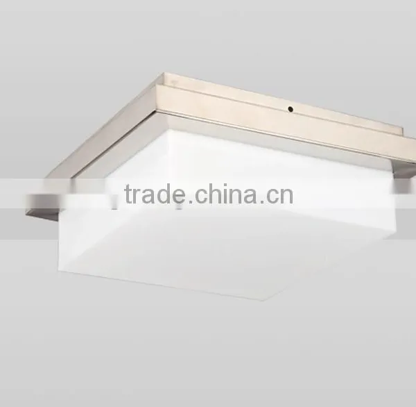 21W Contemporary Simple Chrome /satin Nickel Led Ceiling Light Balcony Lamp Corridor Lamp The Bedroom Light photo-2