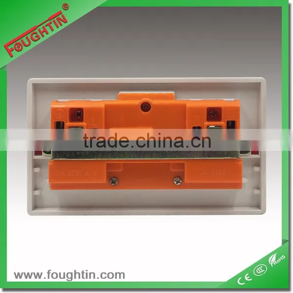 13A 250V 2 Gang Switch and Socket UK Type Electrical Switch Socket photo-3