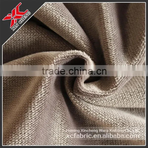 Cation and Polyester Warp Knitted Fabric/sofa/home Textile