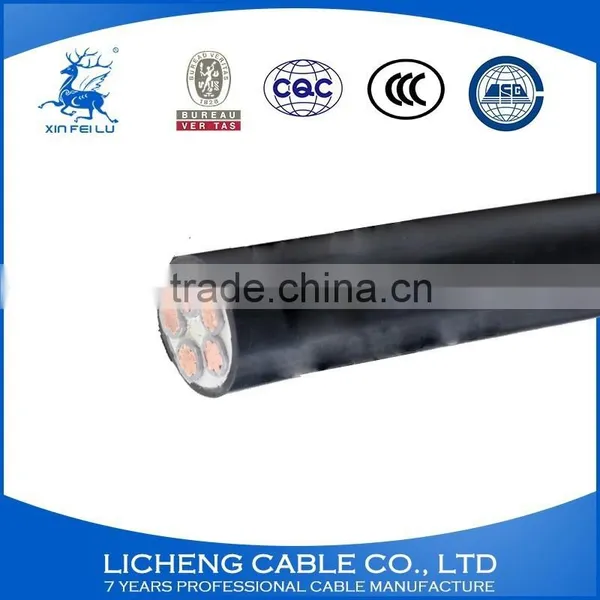5core Insulated Cable 5x10mm2 Copper Core Xlpe Insulated Pvc Coated Electrical Power Cable photo-5