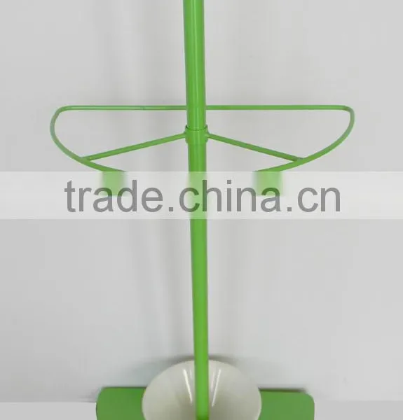 Green Half Round Umbrella Holder Stand